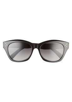 CELINE Mini Triomphe 55mm Round Sunglasses