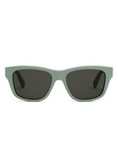 CELINE Monochroms 55mm Square Sunglasses