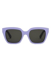 CELINE Monochroms 56mm Square Sunglasses