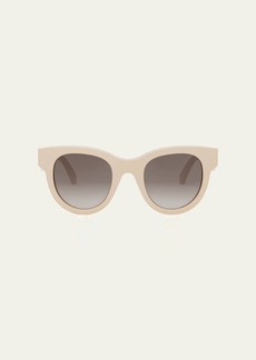 Celine Tortoiseshell Acetate Cat-Eye Sunglasses