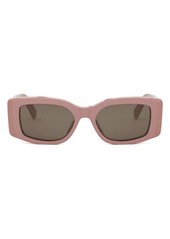 CELINE Triomphe 53mm Rectangular Sunglasses