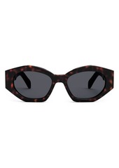 CELINE Triomphe 54mm Cat Eye Sunglasses