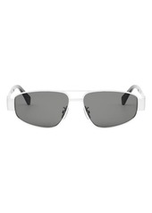 CELINE Triomphe 57mm Pilot Sunglasses