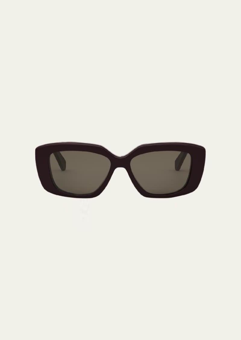 Celine Triomphe Acetate Butterfly Sunglasses