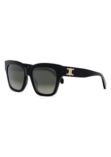 Celine Triomphe Geometric Sunglasses, 55mm