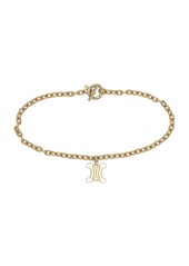 Celine Triomphe Logo Chain Necklace