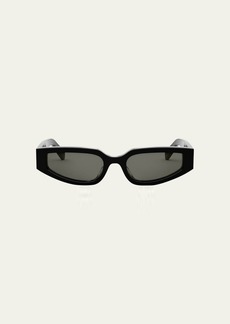 Celine Triomphe Sleek Acetate Cat-Eye Sunglasses