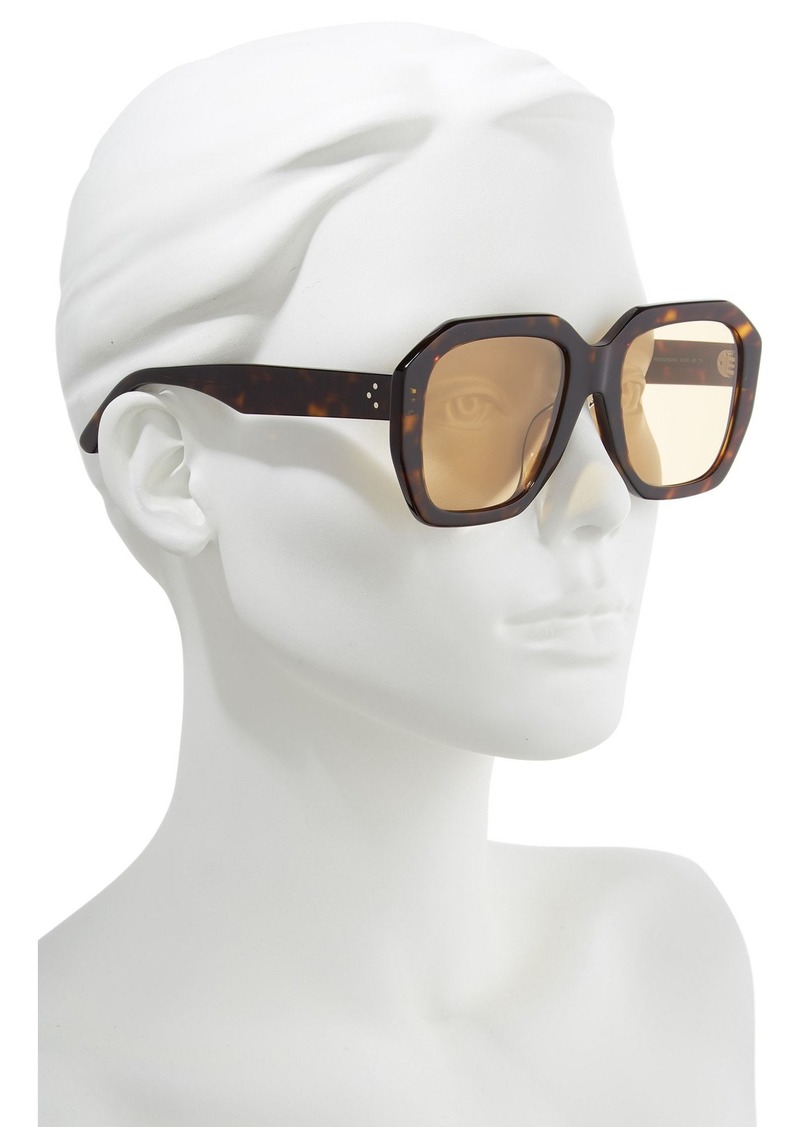 celine 53mm square sunglasses