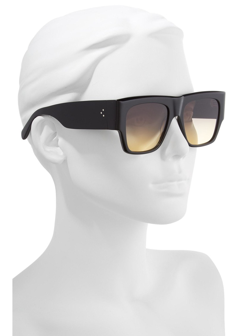 celine bold flat top acetate sunglasses