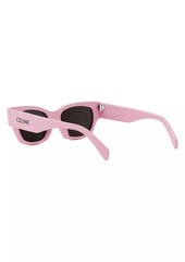 Celine Monochrom 54MM Cat-Eye Sunglasses