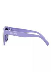 Celine Monochrom 56MM Square Sunglasses