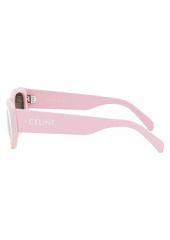 Celine Monochroms 55MM Cat-Eye Sunglasses