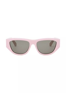 Celine Monochroms 55MM Cat-Eye Sunglasses