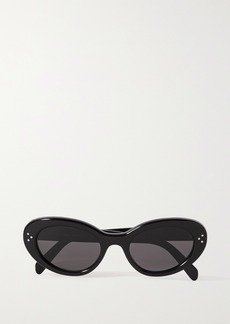 Celine Oval-frame Acetate Sunglasses