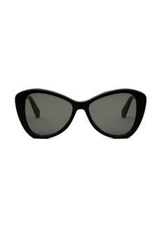 Celine Thin 55MM Butterfly Sunglasses