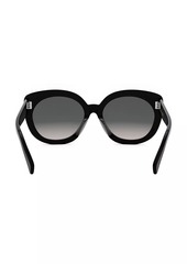 Celine Three Dots 56MM Butterfly Sunglasses