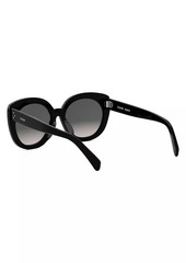 Celine Three Dots 56MM Butterfly Sunglasses