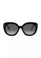 Celine Three Dots 56MM Butterfly Sunglasses