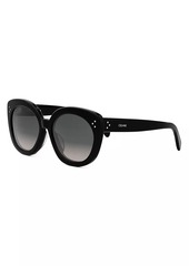 Celine Three Dots 56MM Butterfly Sunglasses