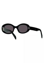 Celine Triomphe 52MM Oval Sunglasses