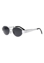 Celine Triomphe 54MM Oval Sunglasses