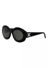 Celine Triomphe 54MM Round Sunglasses