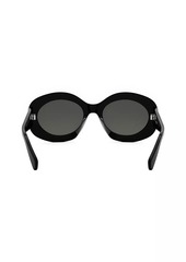 Celine Triomphe 54MM Round Sunglasses