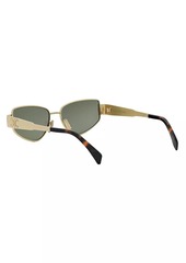 Celine Triomphe 55MM Cat-Eye Sunglasses