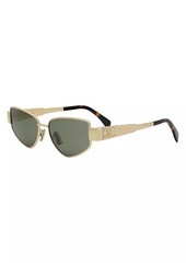 Celine Triomphe 55MM Cat-Eye Sunglasses