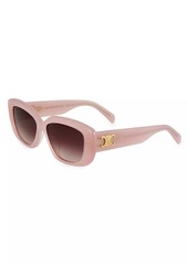Celine Triomphe 55MM Rectangular Sunglasses