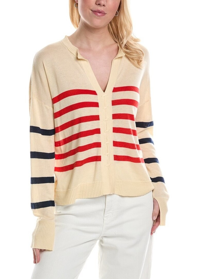 Central Park West Flynn Nautical Sweater