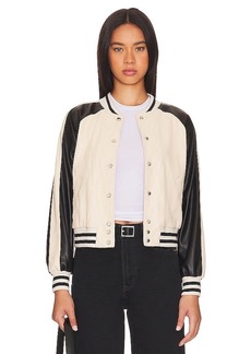 Central Park West Issa Quilted Bomber