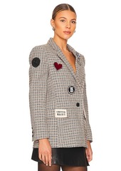 Central Park West Lucky Patches Blazer