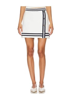 Central Park West Sunny Button Up Skirt