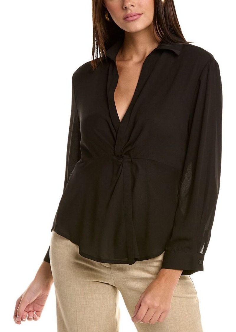 Central Park West Twisted Blouse