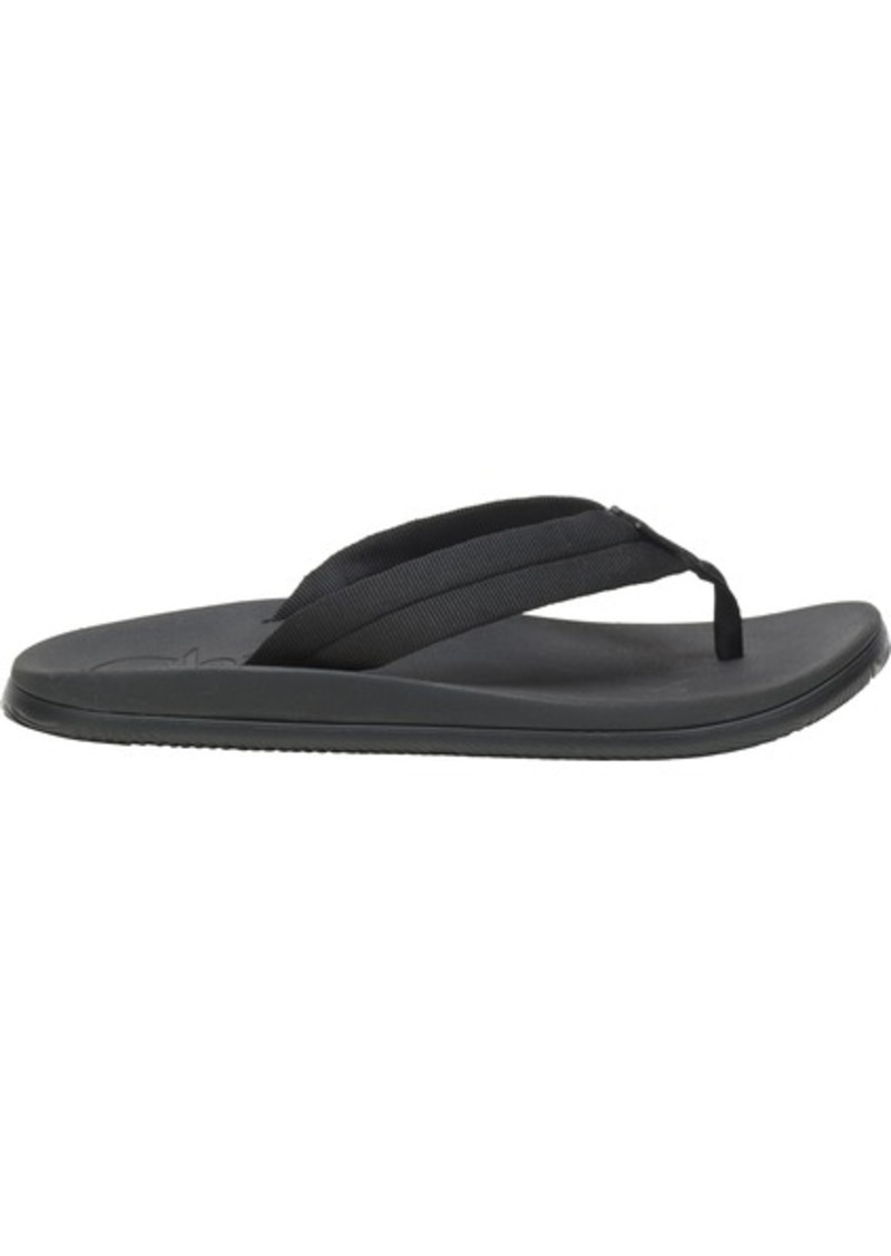 Chaco Men's Chillos Flip Sandals, Size 9, Black | Father's Day Gift Idea