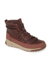 Chaco Borealis Peak Waterproof Lace-Up Boot in Mahogany Leather at Nordstrom