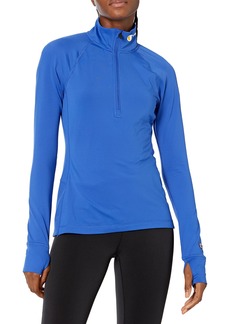 Champion Absolute Half Pullovers Workout Gear Women’s Zip Up Sweatshirts Deep Dazzling Blue-586QGA