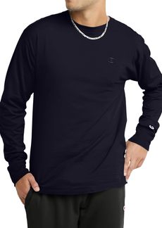 Champion Classic and Comfortable Tee Long-Sleeve T-Shirt for Men (Reg Tall)