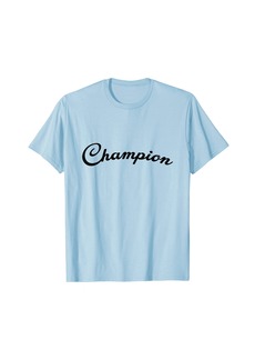 Champion Classic Jersey Script Cotton T-Shirt