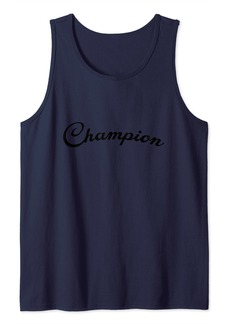 Champion Classic Jersey Script Cotton T-Shirt Tank Top
