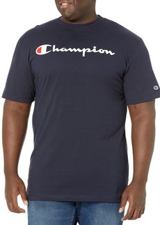 Champion Cotton Midweight Crewneck Tee T-Shirt for Men (Reg. or Big & Tall)