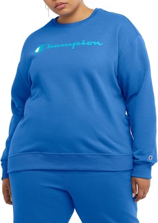 Champion Crewneck Powerblend Fleece Best Sweatshirt for Women   Plus