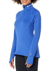 Champion Crewneck Powerblend Oversized Fleece Best Sweatshirts for Women Blue Jay-407D55