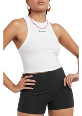 Champion Fitted Rib Knit Tank in White at Nordstrom Rack