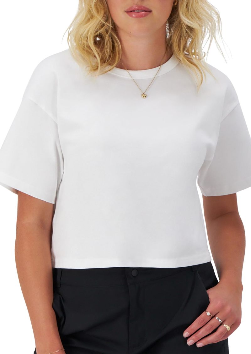 Champion Heritage Heavyweight T-Shirt Cropped Tee for Women