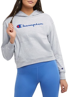 Champion T-Shirt Graphic Hoodie Comfortable Sweatshirt for Women Oxford Gray