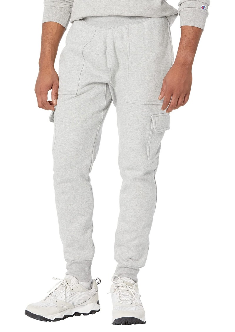 Champion Joggers Reverse Weave Fleece Cargo Pants for Men Heavyweight 30.5"