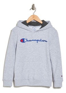 Champion Kids' Fleece Hooded Pullover in Grey Heather at Nordstrom Rack