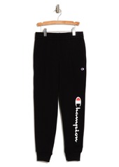 Champion Kids' Signature Cotton Blend Terry Joggers in Black at Nordstrom Rack